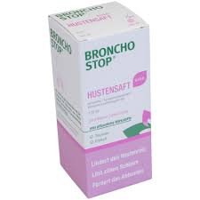 Bronchostop Sine Hustensaft Husten Schleimloser Grippe Erkaltung Hausapotheke Apobag Osterreich