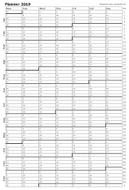 Annual planner in a0, a1, a2, b0 and b1 size. Calendar Printables Planner Printables Free Monthly Calendar Printable