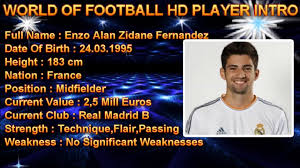 Inácio mudou dois antes do intervalo e depois explicou. Enzo Zidane Like Father Like Son Goals Skills Assists Real Madrid B 2014 Hd Video Dailymotion