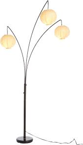 Get it as soon as wed, jun 2. Adesso 4101 26 Spheres Arc 3 Light Floor Lamp With Rice Paper Shades Antique Bronze Paper Lantern Lamps Lantern Floor Lamp Floor Standing Lamps Floor Lamp