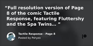 Tactile Response - Page 8 | Patreon