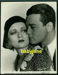 CONSTANCE BENNETT LEW AYRES VINTAGE 7X9 PHOTO 1930 COMMON CLAY FOX MOVIETONE