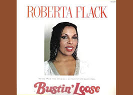 Roberta Flack Bustin Loose Soundtrack Album Cover 1981 Greeting Card by  Robert Banach