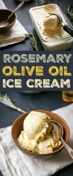 It Sounds Crazy But The Surprising Flavor Of This Rosemary And Olive Oil Ice Cream Will You Have Coming Back Fo Ice Cream Ice Cream Recipes Delicious Desserts