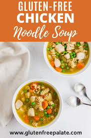 Easy Gluten Free Chicken Noodle Soup In 2020 Gluten Free Chicken Noodle Soup Gluten Free Chicken Gluten Free Recipes Easy