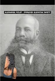 Black history month: Alexander Miles improved elevator safety with the  automatic door patent. #blackhistorymonth #bhm #february #alexandermiles  #elevator #invention #fyp