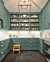 75 most popular turquoise kitchen design ideas for 2019. 75 Beautiful Kitchen With Turquoise Cabinets Pictures Ideas July 2021 Houzz
