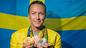 Hur påverkar relationen av att den ena partnern är så internationellt framgångsrik och att större delen av tiden tillbringas ifrån varandra? Sarah Sjostrom Simning Idrottsgalan