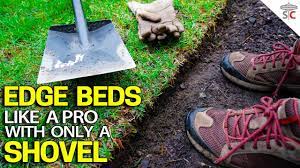 Maybe you would like to learn more about one of these? Edge Beds Like A Pro Using Only A Shovel Best Technique For Great Results Youtube