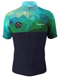 Simple And Modern Bike Jersey Design With Green And Blue Made In The Online 3d Configurator At Owayo Com Great Bike Jersey Design Jersey Design Cycling Outfit