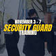 Security Guard Training event image