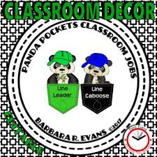 Panda Pockets Classroom Jobs Allows You To Add To Your Classroom Panda Monium With This Adorable Display Of Student Re Classroom Jobs Classroom Classroom Decor