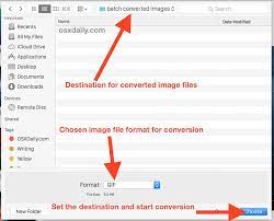 Batch Image Conversion In Mac Os X The Easy Way With Preview Osxdaily