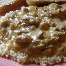 Simple Ground Chicken Stroganoff Recipe Yummly Recipe Ground Chicken Recipes Recipes Chicken Stroganoff