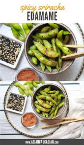 Easy Spicy Edamame Asian Caucasian Food Blog Recipe In 2020 Healthy Superbowl Snacks Best Appetizers Dairy Free Snacks