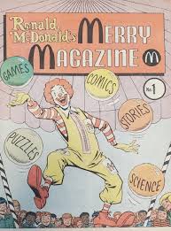 Ronald McDonald's Merry Magazine Issue # 1 (McDonalds Corp)