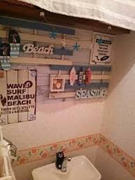 100均サーフグッズでトイレをイメチェン ｾﾘｱとﾀﾞｲｿｰ リビング インテリア ハワイ サーフ インテリア リビング インテリア