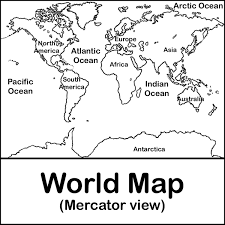 New world map coloring pages, as well as country maps, flags and other coloring themes are being added here all the time. World Map Coloring Page For Kids Coloring Home
