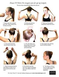 More Easy Ballet Bun Instructions This One For Longer Or Thicker Hair Hair Beauty Balletbun Dance Hairstyles Ballet Hairstyles Hair Styles