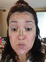 Before and after perfect makeup for vacation Eyes-trust, basic and foxy  Bright highlight-linen Main highlight-aura Contour-olive Bronzer-bella Lip  and cheek-plum Absolutely loving my new routine goes