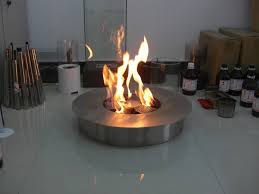 6 1/2x 6 1/2 x 11 1/2 Inno Living Fire 8 Liter Round Stainless Steel Burner Bioethanol Garden Fire Pit Fireplaces Aliexpress
