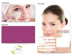 Gutschein Kosmetik Gesichtsbehandlung Frau Gesichtsbehandlung Gutschein Vorlage Gesicht
