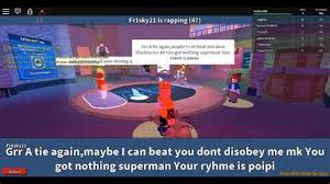 Roblox rap battle lines you wouldnt know a good rhyme, if it slapped u in the face. Best Rap Roasts For Roblox Zonealarm Results
