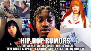 Ice Spice RUMORS Lil Tjay Arrested, Keith Murray STAGE DIVE FAIL, Karrine  "Superhead" & #AndrewTate