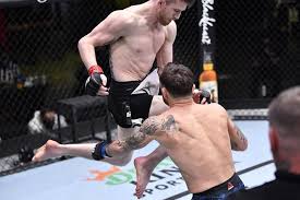 Участники, кард и результаты ufc fight night 186. Ufc Vegas 18 Results Cory Sandhagen Flattens Frankie Edgar In 30 Seconds