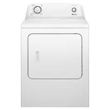 Amana 6 5 Cu Ft 120 Volt White Gas Vented Dryer Ngd4655ew Electric Dryers Amana Dryer Gas Dryer