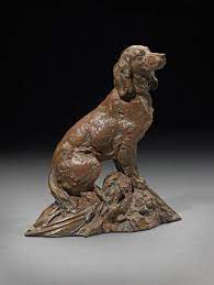 From bird births to sundials and water fountains, garden ornaments enhance the design of a garden and add extra personality to it. Walter Matia English Cocker Spaniel Collectors Covey English Cocker Spaniel Dog Sculpture English Cocker