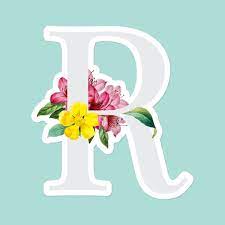 Radius, rectum, retina, ribs, red blood cells, rotator cuff, ribcage, rectus abdominis, rhomboids, and rectus femoris are all body parts that start with the letter r. two major body systems, reproductive and respiratory systems, also star. Flower Decorated Capital Letter R Sticker Vector Premium Image By Rawpixel Com Sicha Flower Decorations Mint Flowers Lettering Alphabet