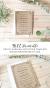 Burlap Country Wedding Invitations