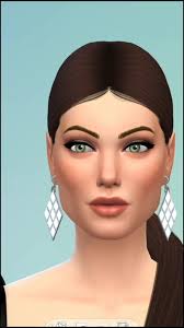 Angelina Jolie Sim in The Sims 4