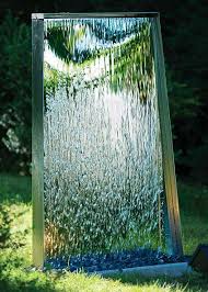 Edelstahl Wasserwand Mit Geatztem Design Wasserspiel Garten Wasserwand Garten Wasserelemente Im Freien