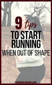 How To Start Running When You're Out Of Shape – Runnin' For Sweets