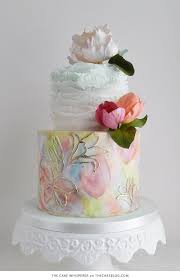 Don't you just love the brilliant colors of this floral cake? 10 Flower Cakes For Spring The Cake Blog