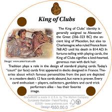 Your resource to discover and connect with designers worldwide. Playing Card King Of Clubs