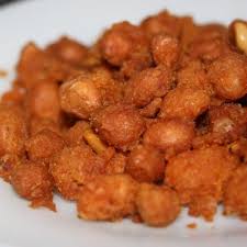 Resepi ini merupakan resepi kuah kacang khasnya untuk dimakan bersama sate. Resepi Kacang Goreng Berempah