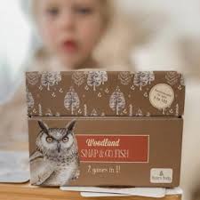 Woodland Snap & Go Fish Game