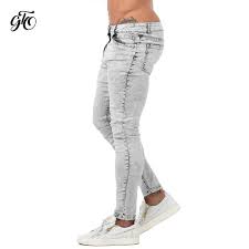 Skinny Jeans Men Light Grey Slim Fit Jeans Benovafashion Skinny Jeans Men Mens Skinny Ripped Jeans Leather Jacket Men Style