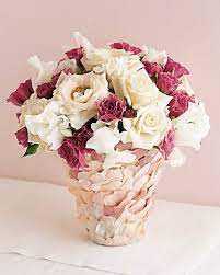 Tap deal to duplicate the discount coupon code. Mother S Day Flowers Rose Petal Vase Dress Up A Bouquet By Arranging It In A Homemade Vase Made With Silk Petal Mothers Day Flowers Diy Vase Silk Rose Petals