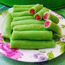 Sekarang kita beralih bab kuih pula. Sedapnya Resepi Kuih Ketayap Inti Merah Jambu Bahan2 Facebook