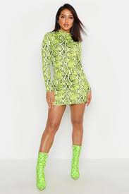 Snakeskin Shirt Dress Boohoo Free Delivery Zwh Com Pk