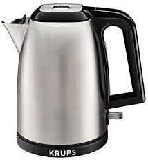 Black And Decker Lids Off Manual Krups Bw3110 Savoy Manual Electric Kettle With Auto Shut Off And Brushed Stainless Steel Housing 17liter Silver Electric Kettle Kettle Brushed Stainless Steel
