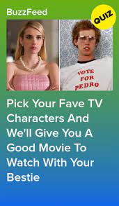 Netflix has a vast amount of shows and movies to offer, so it's not always easy to decide what to watch, especially if you've watched a lot already. Choose Seven Tv Characters And We Ll Give You A Movie To Watch With Friends Tonight Tv Show Quizzes Movie Quizzes Movie Quiz