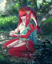 I draw Mipha for my Favorite character from Breath of the Wild :  r/Breath_of_the_Wild