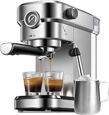 From 18 february, the phpcs, as well as polyclinics, will provide special subsidies for singapore citizens. Amazon Com Espresso Machine 15 Bar Espresso Maker With Milk Frother Wand And Compact Design Professional Espresso Coffee Machine For Cappuccino And Latte Kitchen Dining