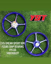 20cm x 6cm x 6cm availability: Ex5 Ex5dream Sport Rim Fg505 Siap Yeik Seng Trading Facebook