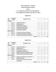 Anna Univeresity Cse Syllabus Pages 1 50 Flip Pdf Download Fliphtml5